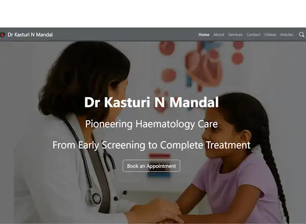 Dr Kasturi Haematology Website