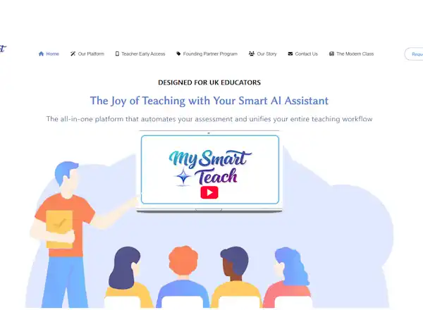 MySmartTeach Educational Website